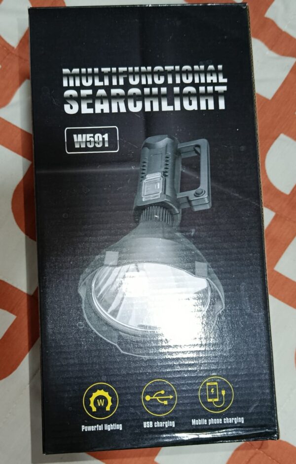 Foco Faro Tipo Mulita Recargable - W591