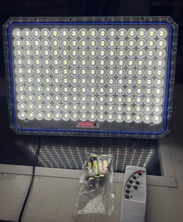 lampaeaaa Lampara Solar 5000w Con Panel Solar Recargable Potente Luz