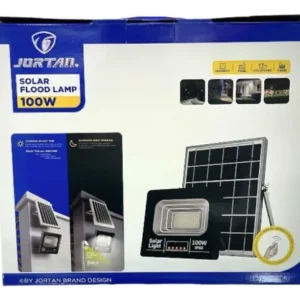 Lampara Solar 5000w Con Panel Solar Recargable Potente Luz