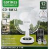 Ventilador Recargable GDTMES GD-8012